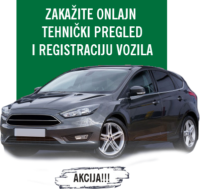 onlajn zakazivanje registracije vozila